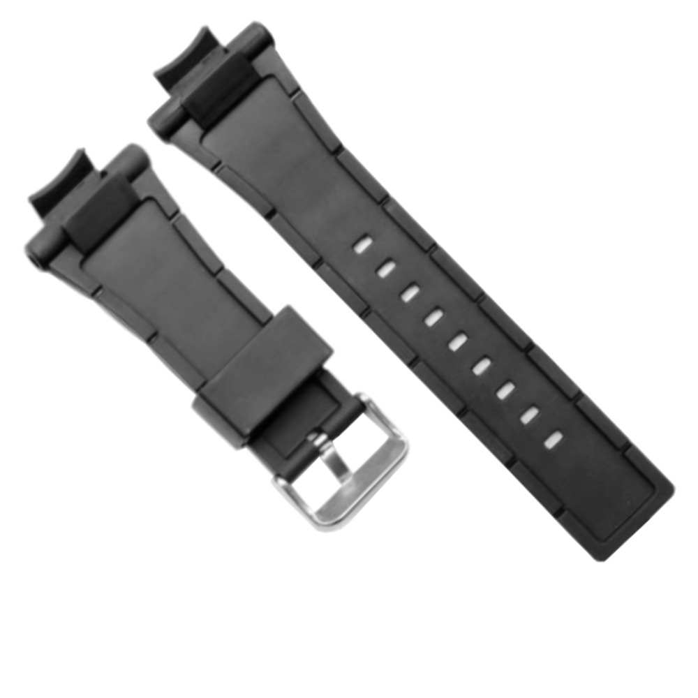 DBLACK [CDS18] RESIN WATCH STRAP // FOR "CASIO G-SHOCK" GST-8600 MODEL WATCHES