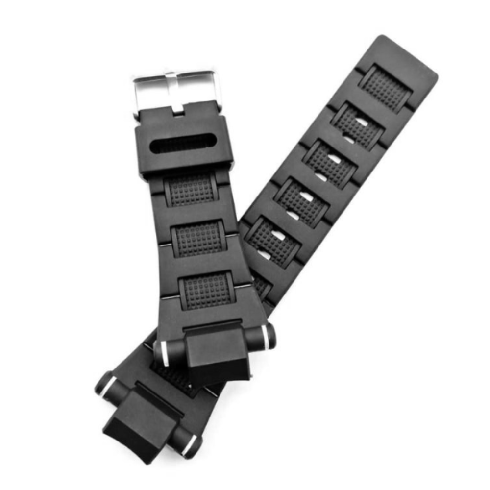 DBLACK [CDS18] RESIN WATCH STRAP // FOR "CASIO G-SHOCK" GST-8600 MODEL WATCHES