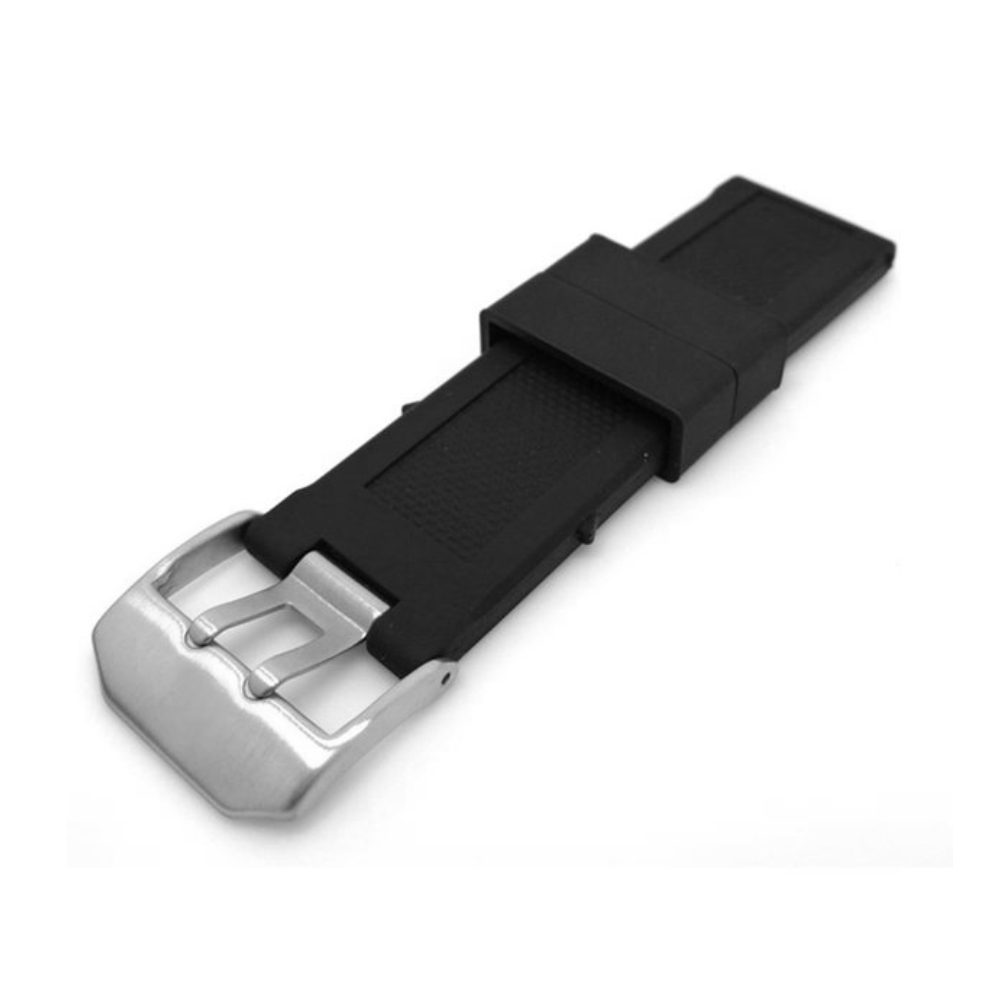 DBLACK [LMXDS1] SILICONE WATCH STRAP (BLACK) // PERFECT FOR "LUMINOX" WATCHES