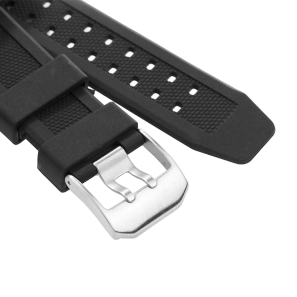 DBLACK [LMXDS1] SILICONE WATCH STRAP (BLACK) // PERFECT FOR "LUMINOX" WATCHES